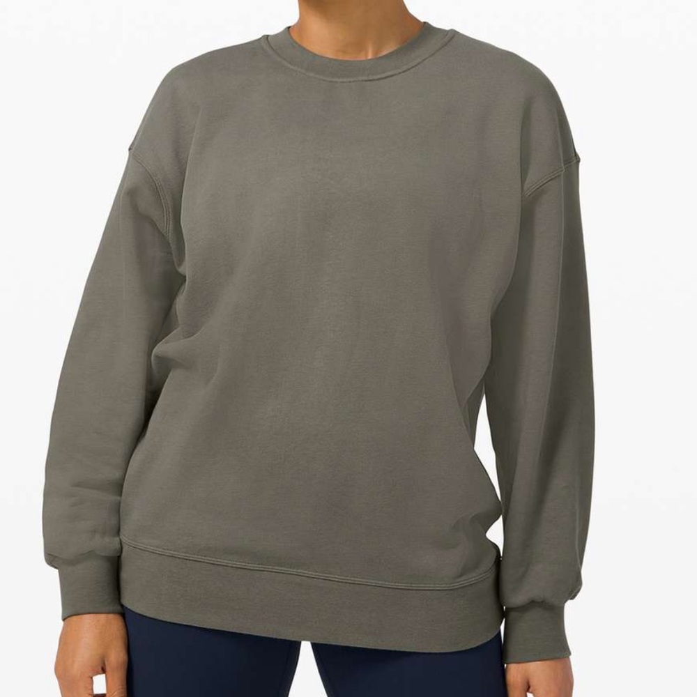 Lulu lemon perfectly oversized crew size 6